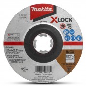 Šlifavimo diskas MAKITA X-Lock 125x6mm RST WA36N
