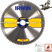 Universalus pjovimo diskas 250x30Px84T 2,5 mm TCG/N, IRWIN