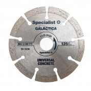 Deimantinis diskas GALACTICA 125x10x22,2 mm, Specialist+