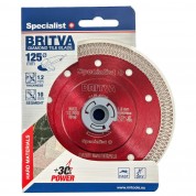 Deimantinis diskas BRITVA 125x1,2x22 mm, Specialist+
