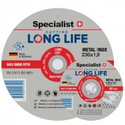 Metalo pjovimo diskas LONG LIFE 350x4x25,4 mm, Specialist+