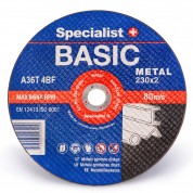 Metalo pjovimo diskas BASIC 230x2x22 mm, Specialist+