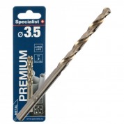 Premium metalo grąžtas 3.5mm 2vnt, Specialist+