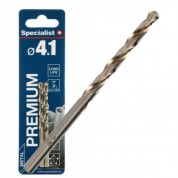 Premium metalo grąžtas 4.1mm 2vnt, Specialist+