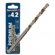 Premium metalo grąžtas 4.2mm 2vnt, Specialist+