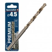 Premium metalo grąžtas 4.5mm 2vnt, Specialist+