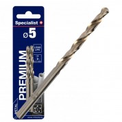 Premium metalo grąžtas 5.2mm 2vnt, Specialist+