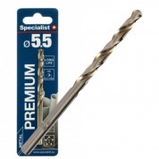 Premium metalo grąžtas 5.5 mm, Specialist+