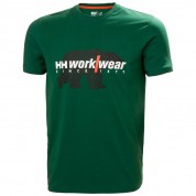 Marškinėliai HELLY HANSEN Graphic T-Shirt, žali 2XL