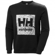 Džemperis HELLY HANSEN Graphic Sweatshirt, juodas S