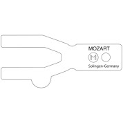 Atstumo slankiklis frezai WOLFF Mozart 0,5mm