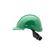 Apsauginis šalmas HONEYWELL Vented Short Brim Hard Hat, žalias