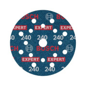 Šlifavimo diskas BOSCH Expert 0780 150mm P240 Velcro, 50vnt.